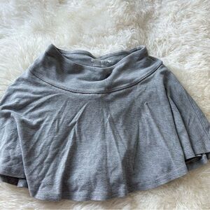 Hollister Grey Tennis Skirt with Built In Shorts
